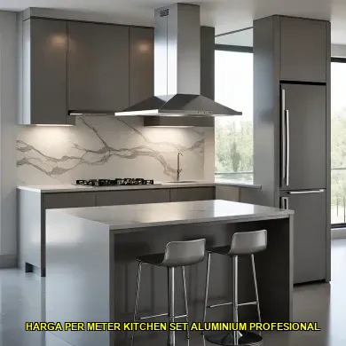 harga per meter kitchen set aluminium profesional